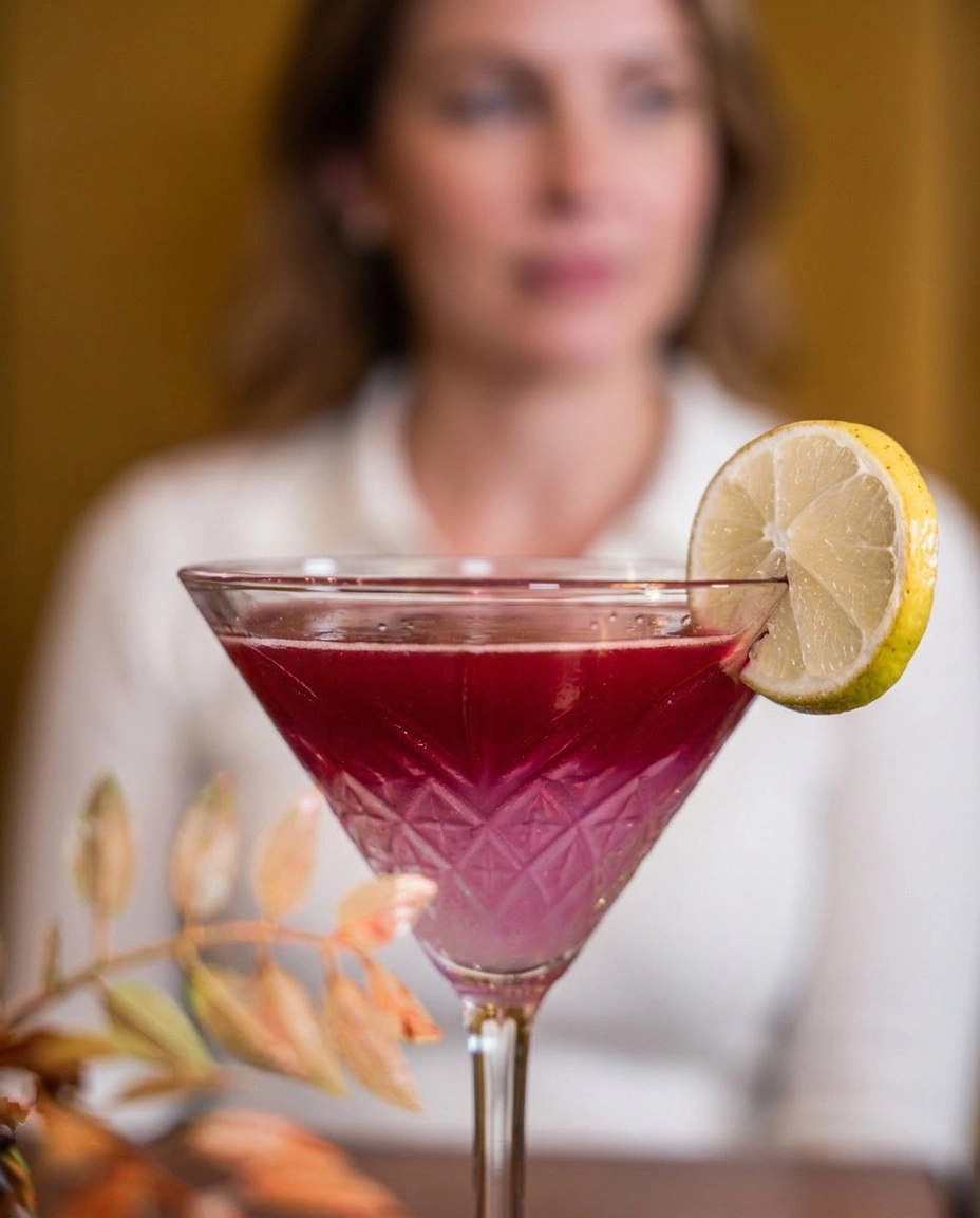 Signature Purple Cocktail